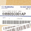 64660SC001AP - Electrical: Outer Belt Assembly for Subaru: Forester Image