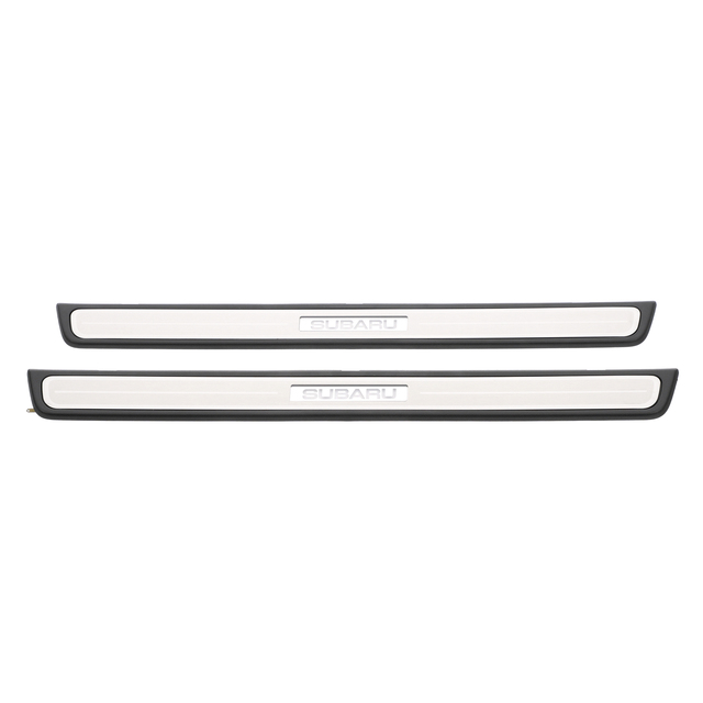 H1010AJ001 - Exterior: OEM NEW 2010-2014 Subaru Legacy Outback Side Sill Plates Illum Kit H1010AJ001 for Subaru: Legacy, Outback Image