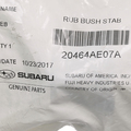 20464AE07A - Suspension: Stabilizer Bar Bushing for Subaru: Baja, Legacy, Outback Image