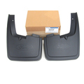 FL3Z16A550BA - : 2015 Ford F150 Rear Black Molded Splash Guards Mud Flaps With Lip Flares OEM NEW for Ford: F-150 Image