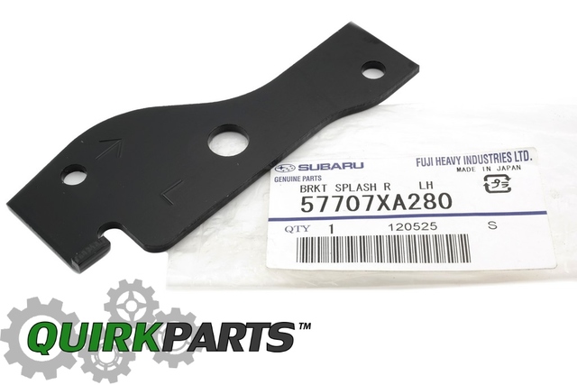 57707XA280 - Serviceable Components: 2008-2014 Subaru Tribeca Rear Right Mounting Bracket for Splash Guards OEM NEW for Subaru Image