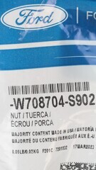 Backup Lamp Assembly Nut - Ford (-W708704-S902)