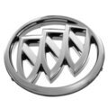 20845245 - : OEM NEW 2010-13 GM Buick LaCrosse Bumper Grille Tri Shield Emblem Badge 20845245 for GM Image