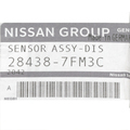 284387FM3C - Body: Reverse Sensor for Nissan: Rogue Image