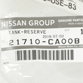 21710CA00B - Cooling System: Reservoir Assembly for Nissan: Murano Image