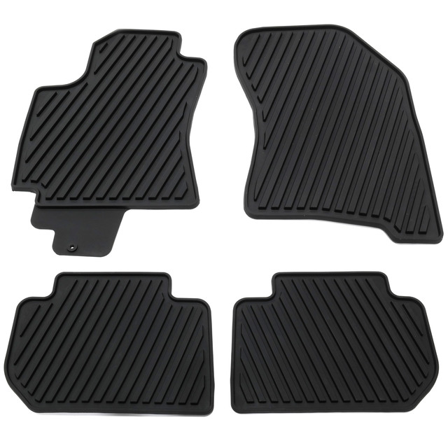 J501SXA200 - Interior: OEM NEW 2010-2014 Subaru Tribeca Black All Weather Rubber Floor Mats J501SXA200 for Subaru: Tribeca Image