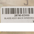 28790ED000 - : 2009-2012 Nissan Murano Rear Wiper Blade BRAND NEW OEM Part # 28790-CN000 for Nissan: Murano, Quest Image