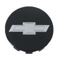 84279635 - : Wheel Center Cap, Black W\\/Silver Bow-Tie for GM Image
