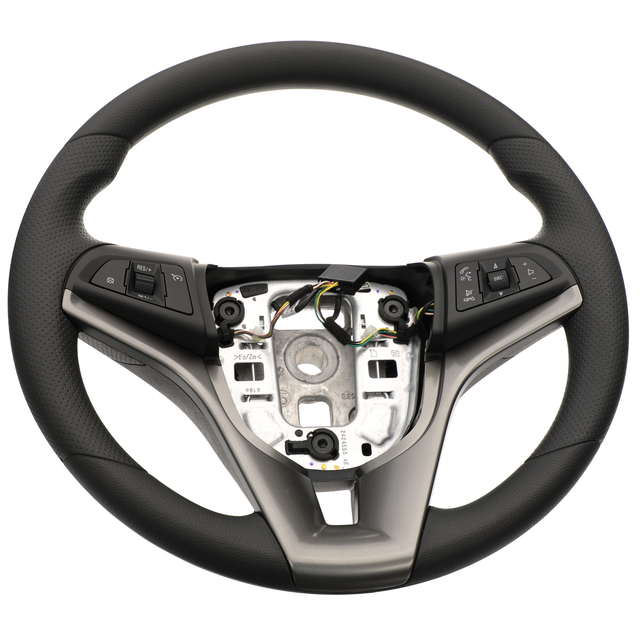 95142787 - Interior: OEM NEW 2013-20 GM Chevrolet Steering Wheel w/ Cruise &amp; Radio Controls 95142787 for Chevrolet: Sonic Image