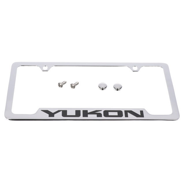 19330371 - Exterior: License Plate Frame, Chrome for GM Image