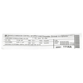 68081111AA - Labels: Vehicle Emission Control Information Label for Chrysler: 300 | Dodge: Challenger, Charger, Durango, Journey, Nitro | Jeep: Compass, Liberty, Patriot, Wrangler | Ram: 1500, 2500, 3500, Dakota Image