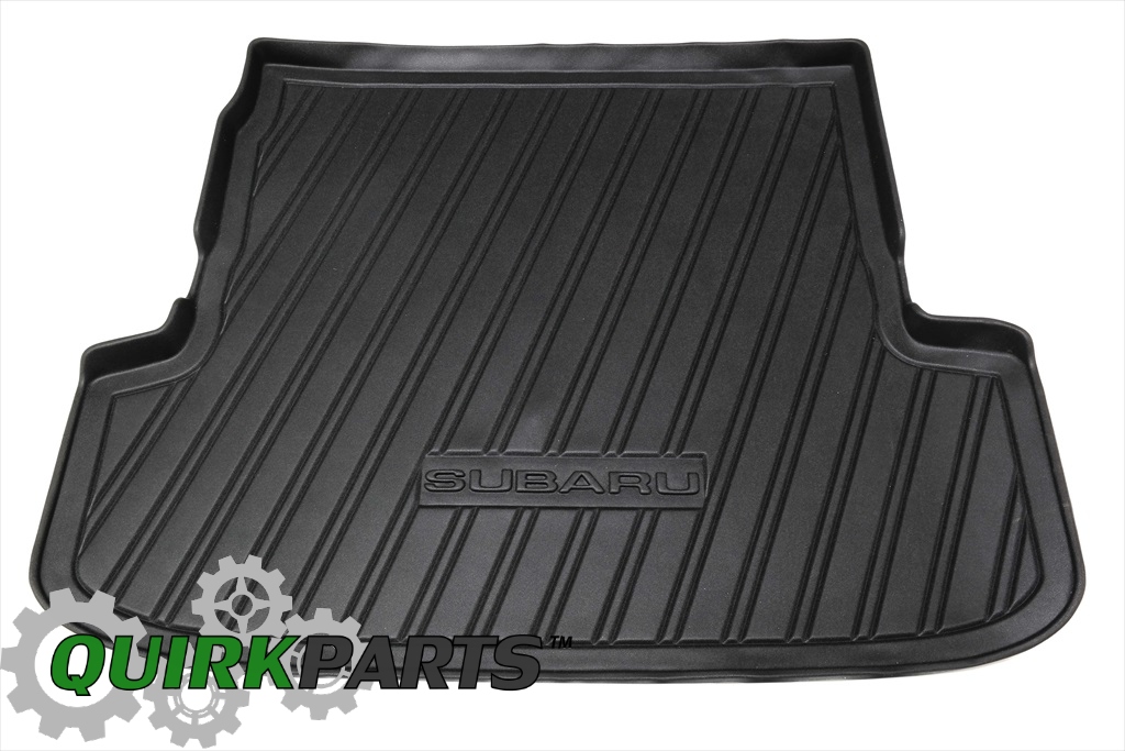 J501SAG050JD - Interior: 2005-2009 Subaru Legacy &amp; Outback Wagon Rear Cargo Tray Mat Liner Black OEM NEW for Subaru: Legacy, Outback Image