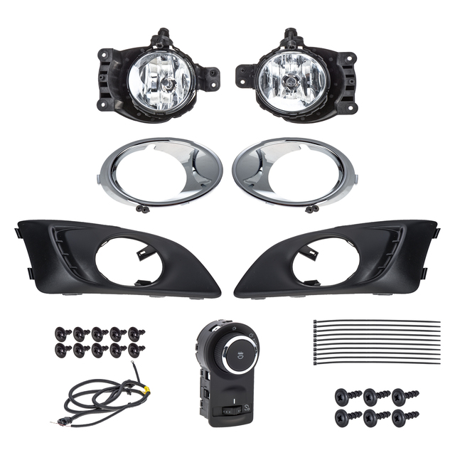 95950429 - Exterior: OEM NEW 12-16 GM Chevrolet Sonic Fog Light Driving Lamp Upgrade Package 95950429 for Chevrolet: Sonic Image
