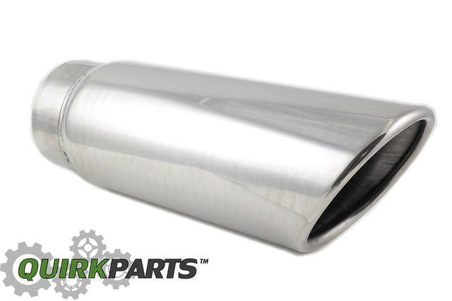22911703 - Exterior: Chevy Silverado GMC Sierra Exhaust Tip New OEM for Chevrolet: Silverado 1500, Silverado 2500 HD, Silverado 3500 HD | GMC: Sierra 1500, Sierra 2500 HD, Sierra 3500 HD Image