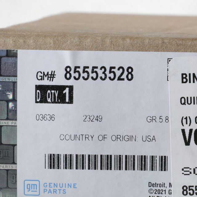 85553528 - Wheels: Lug Nuts - Black for Cadillac: CT4, CT5, XT4 | Chevrolet: Camaro, Corvette Image