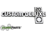 14051846 - Body: Nameplate for Chevrolet: C/K Pickup, R20, R2500, Suburban C20, Suburban K20, Suburban R20, Suburban V20, V20 | GMC: C2500 Pickup, K2500 Pickup, R2500 Pickup, V2500 Image
