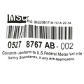 5278767AB - Cooling: Radiator Cap for Chrysler: 300, Aspen | Dodge: Challenger, Charger, Dakota, Durango, Viper | Jeep: Grand Cherokee | SRT: Viper Image
