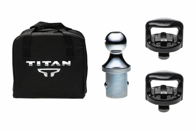 999T5W4175 - Trailering: OEM NEW 2016-2021 Nissan Titan XD Hitch Ball And Anchor Towing Kit 999T5-W4175 for Nissan: TITAN, TITAN XD Image