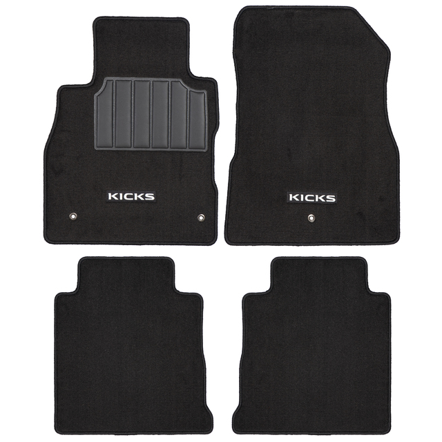 T99E25RL0A - Interior: Carpeted Floor Mats (4-piece set) for Nissan: Kicks, Kicks Play Image