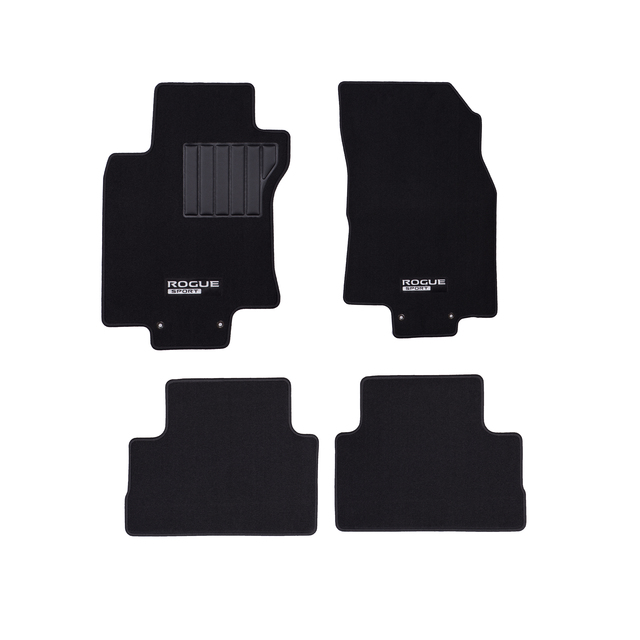 T99E26MA0B - Interior: Carpeted Floor Mats (4-piece set) for Nissan: Qashqai, Rogue Sport Image