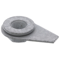 6511064AA - Rear Suspension: Hex Flange Lock Nut And Retainer for Ram: 2500 Image