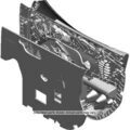 23111589 - : Dark Titanium Front Driver Side Door Trim for GM Image