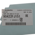 90422FJ151 - Body: Black Out Tape for Subaru: Impreza Image