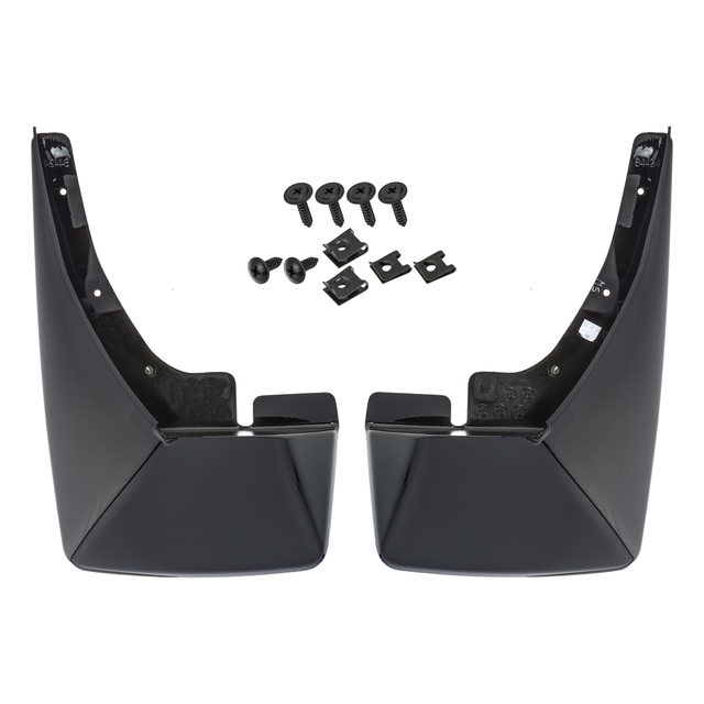 19212780 - Exterior: 2007-2014 Chevrolet Tahoe GMC Yukon Black Moulded Rear Splash Guards OEM NEW for Chevrolet: Tahoe | GMC: Yukon Image