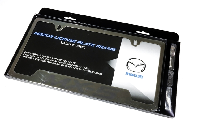 83D36 - Exterior: License Plate Frame for Mazda: MX-5 Miata Image