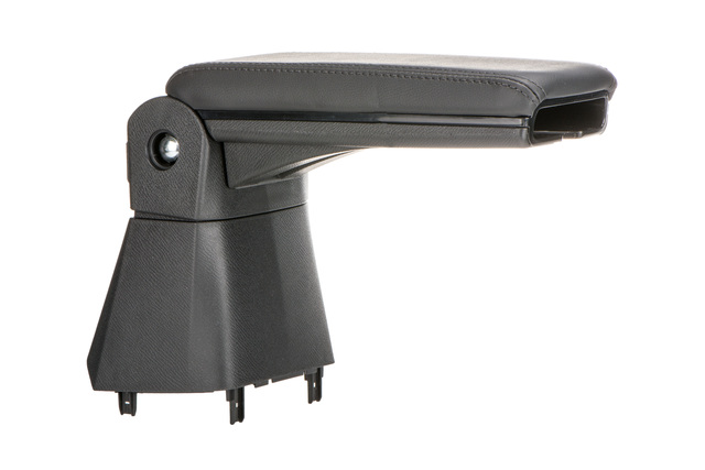 8DP09A - Interior: OEM NEW 2016-2018 Mazda CX3 Black Leather Center Armrest Assembly 0000-8D-P09A for Mazda: CX-3 Image