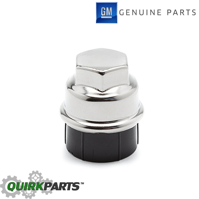 88963146 - Exterior: Wheel, Lug Nut Cap for Cadillac: Escalade, Escalade ESV, Escalade EXT | Chevrolet: Silverado 1500, Silverado 1500 Classic, Suburban 1500, Suburban 2500, Tahoe | GMC: Yukon, Yukon XL 1500, Yukon XL 2500 Image