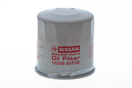 1520865F0E - Engine: Oil Filter for Nissan: 200SX, 350Z, 370Z, Altima, Cube, Frontier, Juke, Kicks, Kicks Play, Maxima, Micra, Murano, NV200, Pathfinder, Qashqai, Quest, Rogue, Rogue Select, Rogue Sport, Sentra, Versa, Versa Note Image