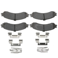 19286123 - : Ceramic Rear Disc Brake Pad Set with Hardware for GM Image