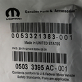 5033395AC - : OEM NEW 2013-17 Mopar Ram 1500 2500 3500 750 amp. Battery Shield Cover 5033395AC for Dodge: Ram 1500, Ram 2500, Ram 3500 | Ram: 1500, 2500, 3500 Image