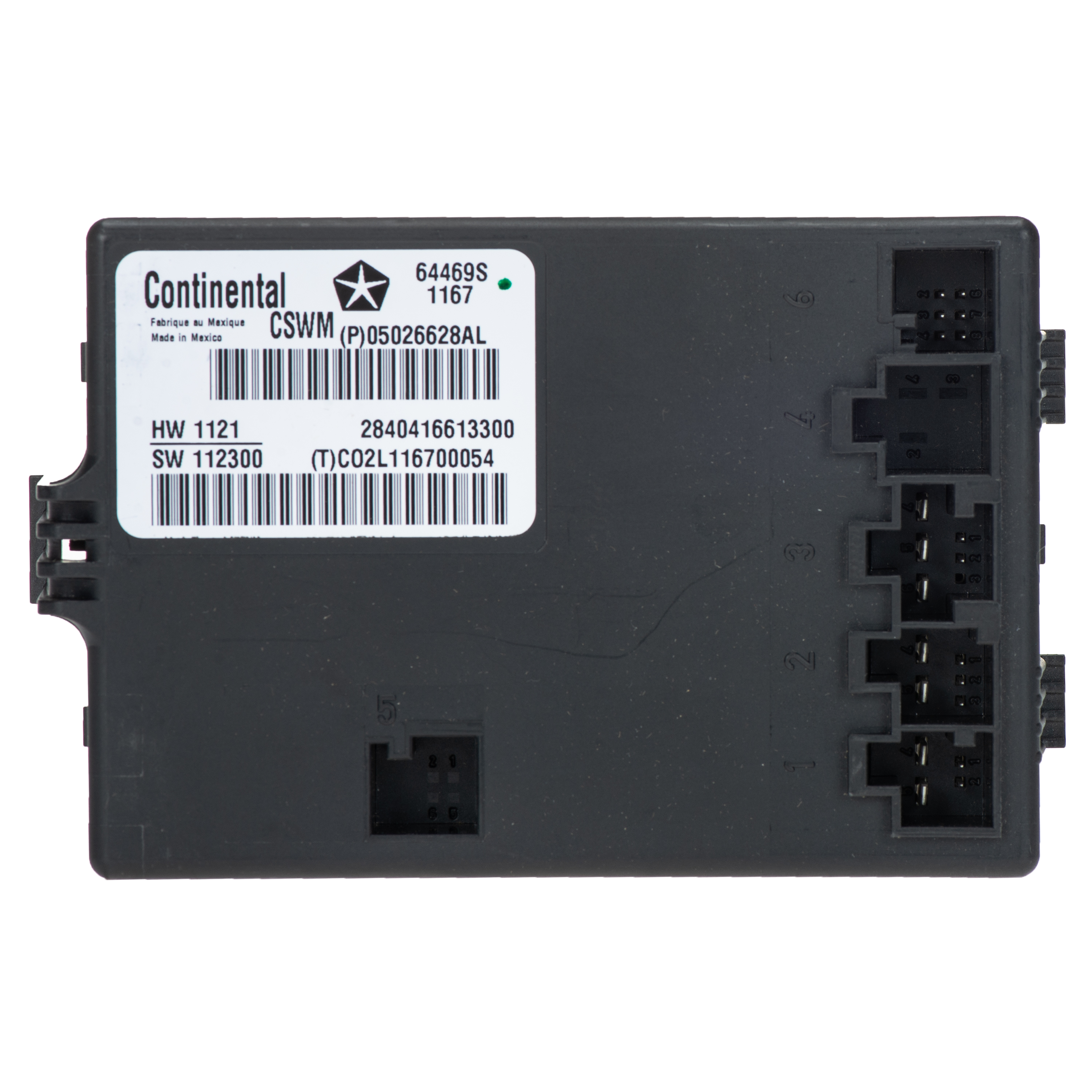 5026628AL - Electrical: Heated Seat Module for Chrysler: Town &amp; Country | Dodge: Durango, Grand Caravan | Jeep: Grand Cherokee | Ram: C/V Image