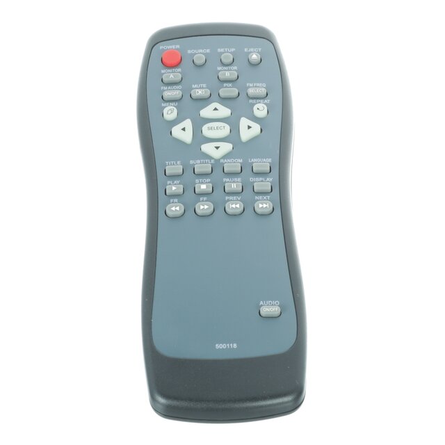84247879 - : OEM NEW 2003-20 GM GMC Chevrolet Rear Seat Entertainment Remote Control 84247879 for GM Image