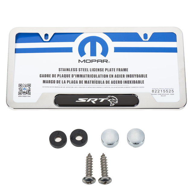 82215525 - Exterior Accessories: License Plate Frame for Dodge: Challenger, Charger Image