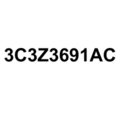 3C3Z3691AC - Steering: Reservoir Hose for Ford: Excursion, F-250 Super Duty, F-350 Super Duty, F-450 Super Duty, F-550 Super Duty Image