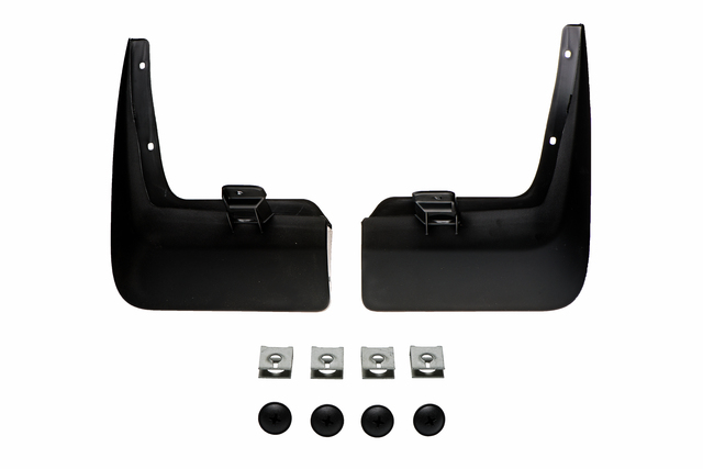 999J2X2004 - Exterior: Splash Guards Rear Set - Black for Nissan: NV3500, Pathfinder Image