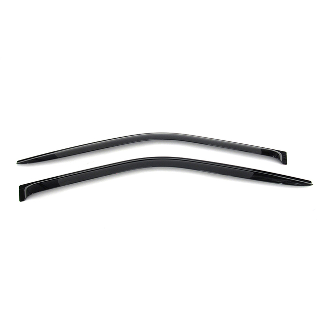 VGL3Z18246F - Exterior: OEM NEW Ford 2015-2018 F150 Lariat Side Window Deflector Rain Guards FL3Z18246A for Ford: E-350 Super Duty, E-450 Super Duty, F-150, F-250 Super Duty, F-350 Super Duty, F-450 Super Duty, F-550 Super Duty Image