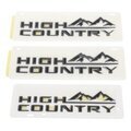 86539808 - : Silverado High Country Emblems - Black for GM Image
