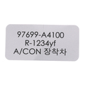 97699A4100 - Body: AC Label for Kia Image