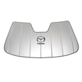 8MH30 - : 2014-2021 Mazda 6 Silver Front Windshield Sunscreen with Mazda Logo for Mazda: 6 Image