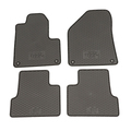 1UB87LU5AB - Interior Trim: 2014-2015 Jeep Cherokee FRONT &amp; REAR RUBBER SLUSH FLOOR MATS BLACK OEM MOPAR for Jeep: Cherokee Image