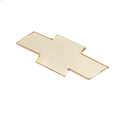 12335633 - Body: Emblem for Chevrolet: Silverado 1500, Silverado 1500 HD, Silverado 2500, Silverado 2500 HD, Silverado 3500, Suburban 1500, Suburban 2500, Tahoe Image