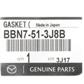 BBN7513J8B - : Backup Lamp Gasket for Mazda: 3 Image