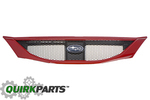 J1010FG101RL - : 2008-2011 Suabru Impreza STi Front Lighting Red GRILLE GRILL GENUINE OEM for Subaru: Impreza Image