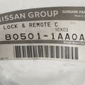 805011AA0A - Body: Lock Assembly for Nissan: Murano Image
