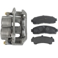 19366061 - : Front Passenger Side Disc Brake Caliper Assembly with Ceramic Pads (Loaded Non-Coated), Remanufactured for GM Image
