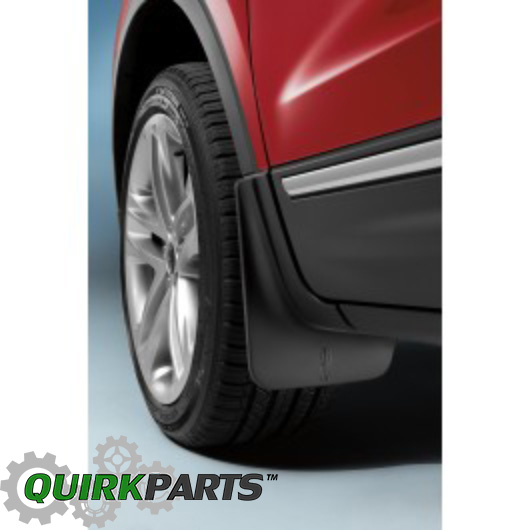FJ7Z16A550AB - : 2015-2016 Lincoln MKC Front Splash Guards Mud Flap Molded Black OEM FJ7Z16A550AB for Lincoln: MKC Image